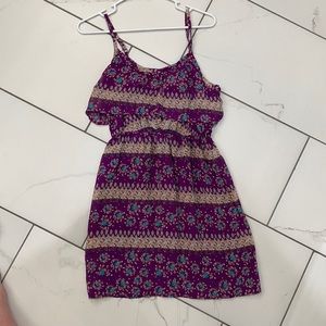 Ladies purple dress